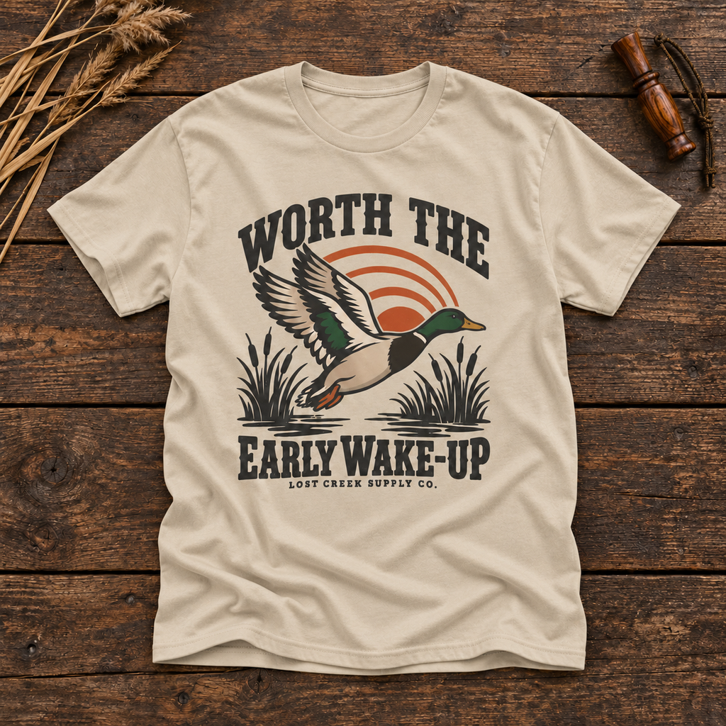 Worth the Early Wake-Up Duck Hunting T-Shirt