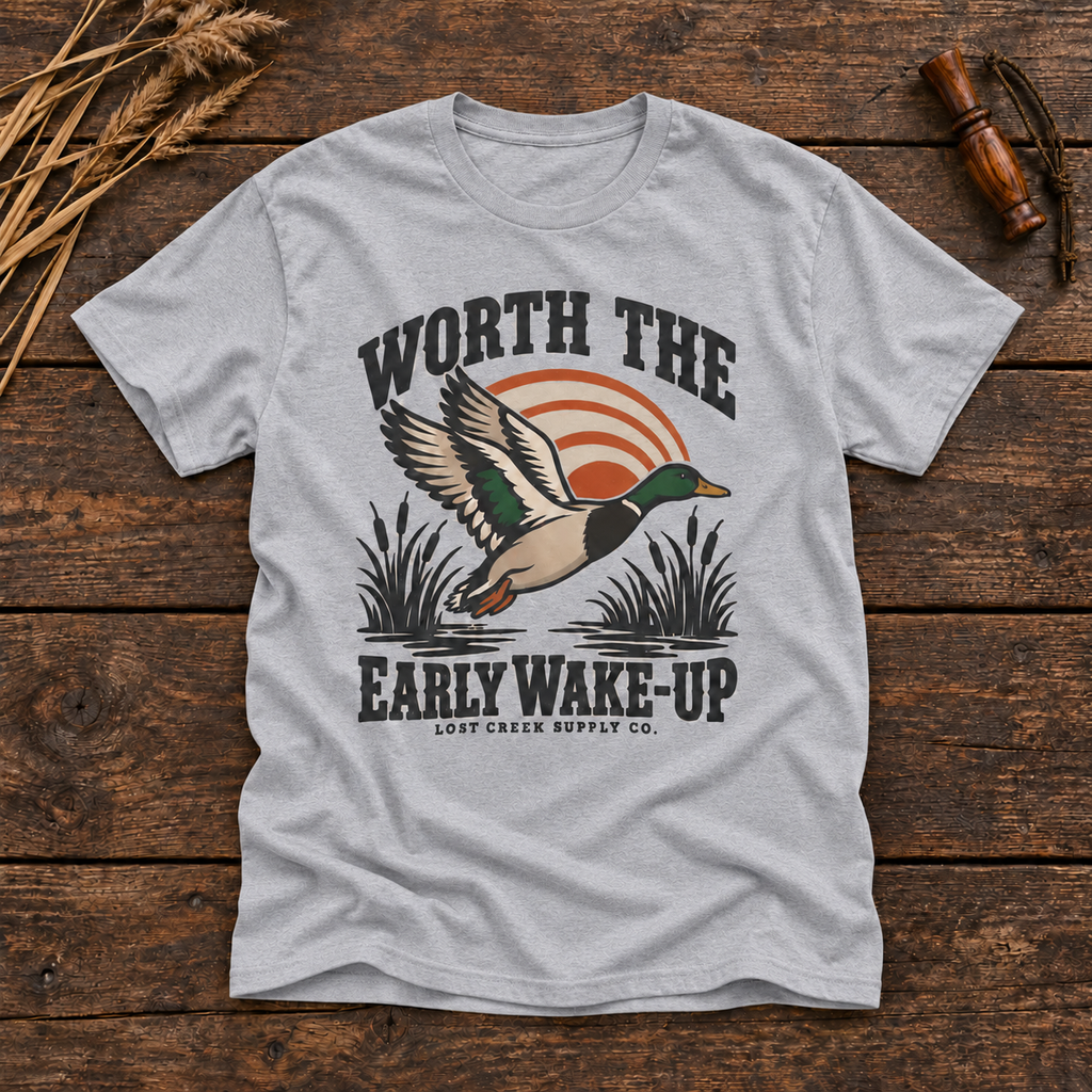 Worth the Early Wake-Up Duck Hunting T-Shirt