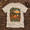 Campfire Season T-Shirt — Vintage Fall Camping Graphic Tee