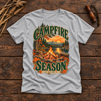Campfire Season T-Shirt — Vintage Fall Camping Graphic Tee