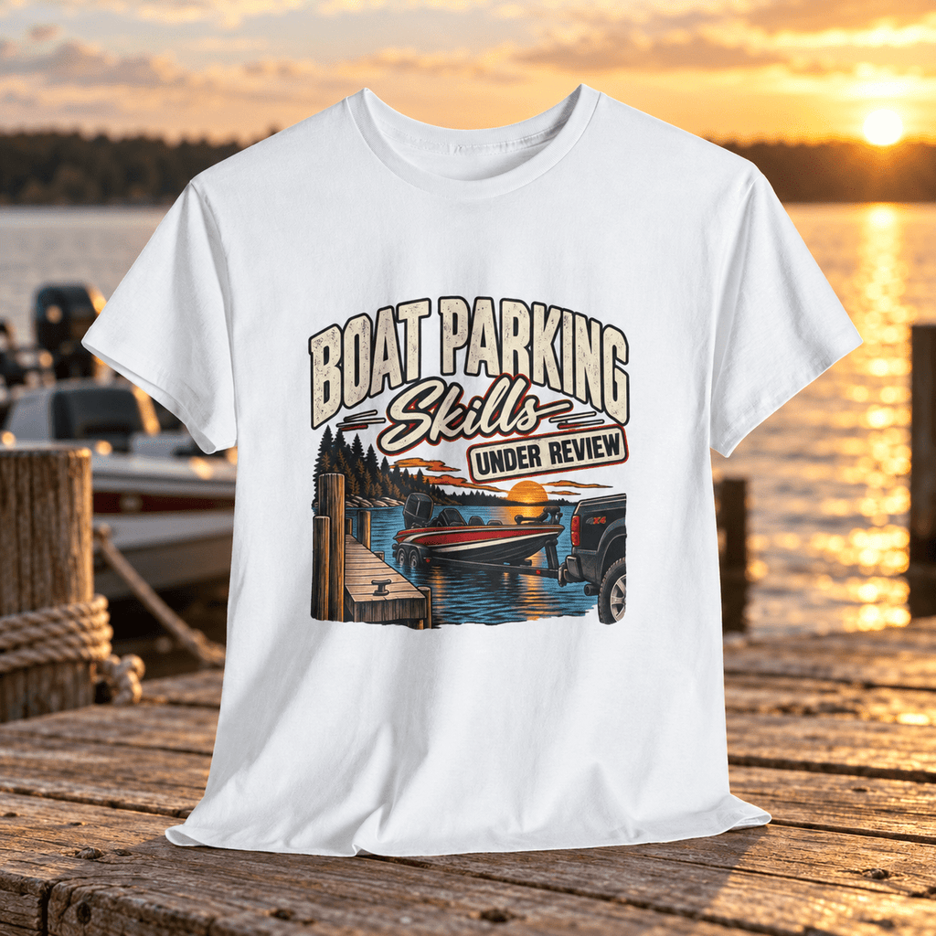 Boat Parking Skills Under Review T-Shirt - Lost Creek Supply Co.-T-Shirt