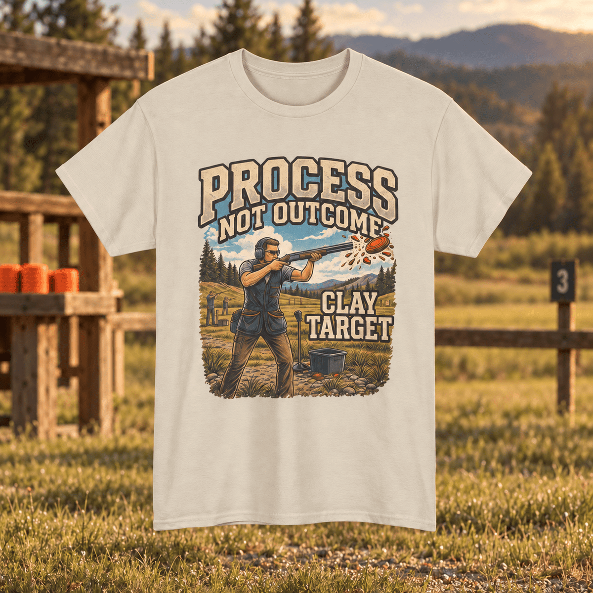 Clay Target Trap Shooting T-Shirt – Shooter Gift - Lost Creek Supply Co.-T-Shirt