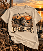 Duck Hunting T-Shirt — Lost Creek Supply Co. Vintage Waterfowl Tee - Lost Creek Supply Co.-T-Shirt