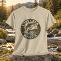 Fishing Tee — "Lost Creek Supply Co." Vintage Trout Logo Shirt - Lost Creek Supply Co.-T-Shirt
