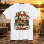 Funny Fishing and Beer T-Shirt – Fisherman Gift - Lost Creek Supply Co.-T-Shirt