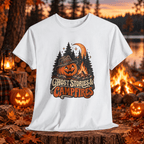 Ghost Stories & Campfires T-Shirt — Halloween Pumpkin Campfire Tee - Lost Creek Supply Co.-T-Shirt