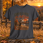 Good Days Are a Fall Thing T-Shirt — Fall Deer Hunting Graphic Tee - Lost Creek Supply Co.-T-Shirt