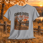 Good Days Are a Fall Thing T-Shirt — Fall Deer Hunting Graphic Tee - Lost Creek Supply Co.-T-Shirt