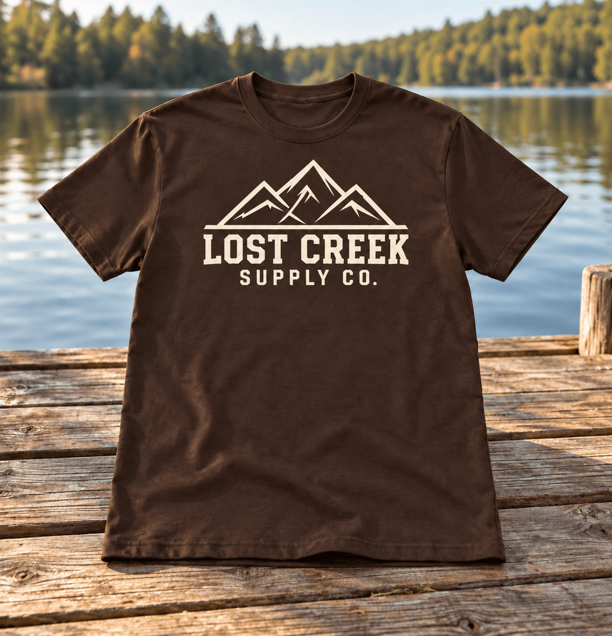 Lost Creek Supply Co. Mountain T-Shirt - Lost Creek Supply Co.-T-Shirt