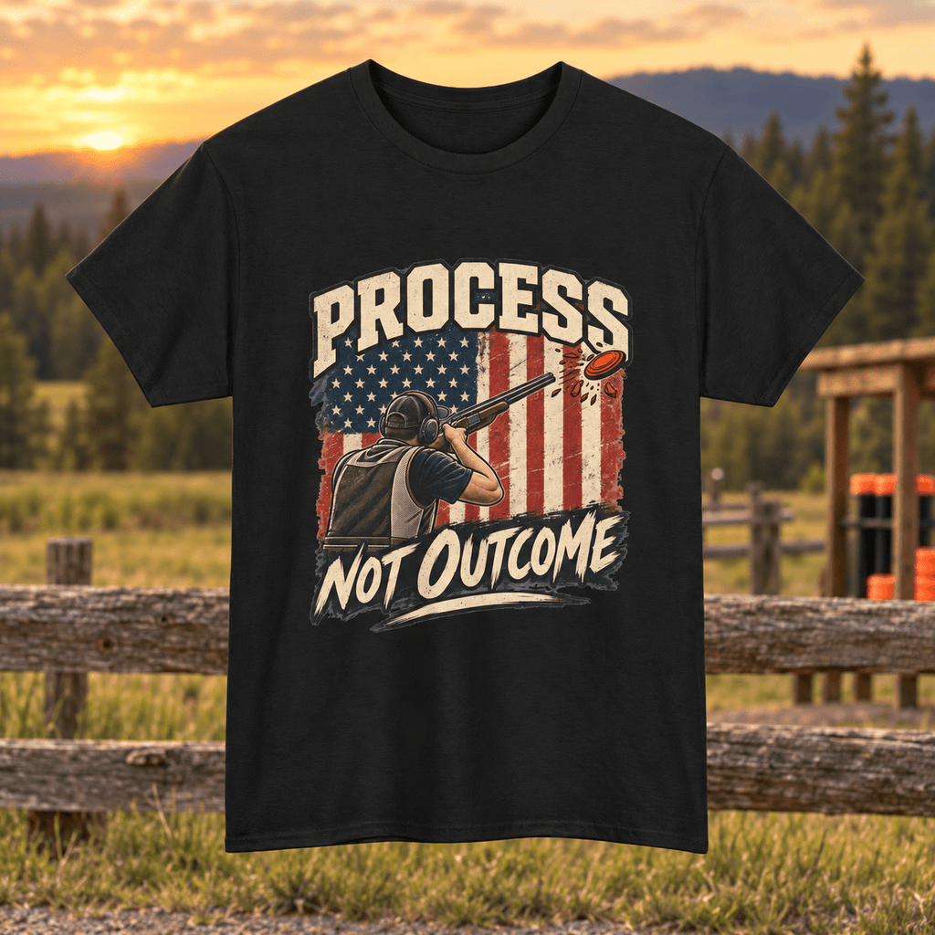 Patriotic Trap Shooting T-Shirt - Lost Creek Supply Co.-T-Shirt