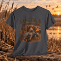 Same Dogs Different Season Hunting T‑Shirt — Retriever Duck Hunting Graphic Tee - Lost Creek Supply Co.-T-Shirt