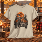 Stay Spooky Halloween T-Shirt — Skeleton & Dog Truck Design - Lost Creek Supply Co.-T-Shirt